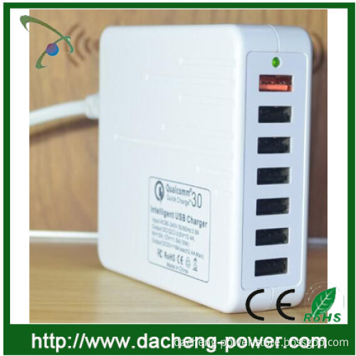 Fast charging speed multi usb charger 7 port with quick 3.0 charging port